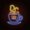 Neon sign Coffee house