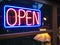 Neon Sign Open signage Light Bar Restaurant Shop