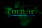 Neon Sign Vintage Neon Lottery Sign Green Letters