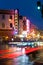 Neon signs of Nightclubs at Broadway Avenue in San Francisco