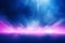 Neon Spotlight Blasts Through Blue and Pink Fog, Abstract Sci-Fi Background