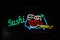 Neon Sushi Sign