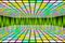 Neon waveform pattern backgrounds