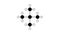 neopentane molecule, structural chemical formula, ball-and-stick model, isolated image alkane