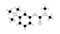 neostigmine molecule, structural chemical formula, ball-and-stick model, isolated image parasympathomimetic agents