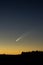 Neowise comet after sunset July 12th 2020