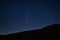 NEOWISE Comet technically known as C/2020 F3, rising on the Horizon in Utah, United States, taken just before dawn on July 12, 202