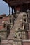 Nepal, Bhaktapur,Nyatapola Temple in Taumadhi Square