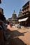 Nepal, Bhaktapur ruins after the earthquake