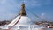 Nepal Kathmandu Boudha Stupa or Boudhanath is a one of the largest spherical stupas in Nepal.Boudha Stupa is a famous place for