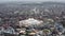 Nepal, Kathmandu. Boudhanath stupa. Aerial footage