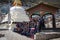 NEPAL, NAMCHE BAZAAR-APRIL, 24. Group of of Nepali children taking collective photo