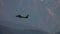 NEPAL - NOVEMBER 11, 2018: Tara Airlines Airplane Flying Over Himalayan Mountain Range