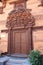 Nepal wooden door