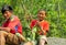 Nepalese boys in Nepal village