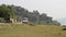 Nepalese bus on a rural road