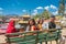 The Nepalese family in the Pashupatinath Temple 13 April 2018, K