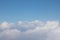Nepalese Himalay foreground cloud and background sky