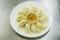 Nepalese traditional dumpling momos, Tibetan momo on the plate