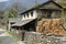 Nepalese village, traditional houses.