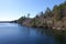 Nepaug Reservoir in New Hartford, Connecticut