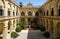 Neptune Courtyard in the Grandmaster`s Palace. Valletta. Malta