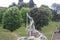 Neptune fountain in the center of the Boboli Gardens. The Sculptor, Stoldo Lorenzi. Florence