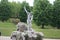 Neptune fountain in the center of the Boboli Gardens. The Sculptor, Stoldo Lorenzi. Florence