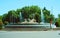 Neptune Fountain Plaza de CÃ¡novas del Castillo on Paseo del Prado Madrid Spain Europe