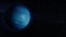 Neptune planet, Solar system planets. Planet Neptune Beautiful 3d animation of Planet Neptune rotates with alpha channel