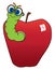 Nerd Apple Worm