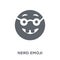 Nerd emoji icon from Emoji collection.