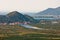 Neretva valley with hills and sea in background