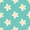 Neroli flower seamless pattern, oil plant, essential cosmetics. Vector illustration