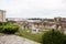 NESEBAR, BULGARIA - June 17, 2021: Museum columns in old Nesebar