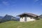 Nesselbrand pasture in the Chiemgau Alps