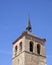 Nest stork on the bell tower