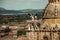 Nest of storks on top of tower at Trujillo