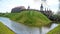 Nesvizh Belarus water landscape temple bastion fortress