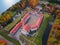 Nesvizh Castle, Belarus, Europe. Aerial view