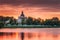 Nesvizh, Minsk Region, Belarus. Corpus Christi Church And Castle