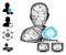 Net Cloud Administrator Vector Mesh