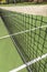 A net from a tennis court