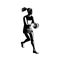 netball black white pictures