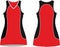 NetBall Dresses Sublimated Mock ups illustration template