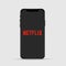 Netflix mobile application on the cellphone screen.