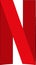 Netflix symbol logo vector new