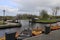 The NETHERLANDS - 13 APR: Water Village in Giethoorn, the Netherlands on 13 April 2017