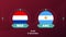 Netherlands argentina playoff quarter finals match Football 2022. 2022 World Football championship match versus teams intro sport