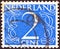 NETHERLANDS - CIRCA 1946: A stamp printed in the Netherlands shows it`s value of 2 cent, circa 1946.